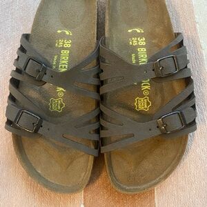 Birkenstock NEW Brown Granada  Sandals